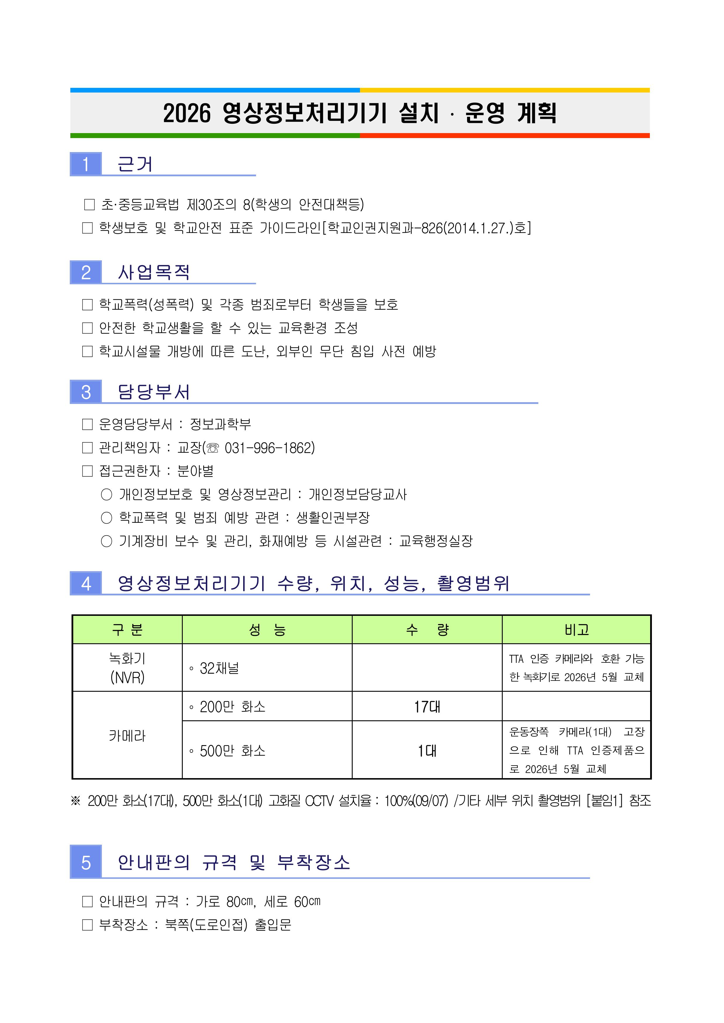 2026학년도 영상처리기기 설치 운영 계획(수정)-이미지-0