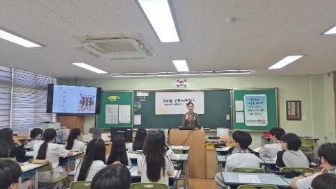 1학년 승무원 진로직업체험활동