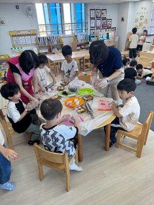 전통놀이데이(떡만들기) 전학년