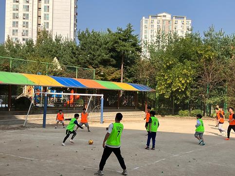 (사제동행)학생과 선생님이 함께하는 축구경기